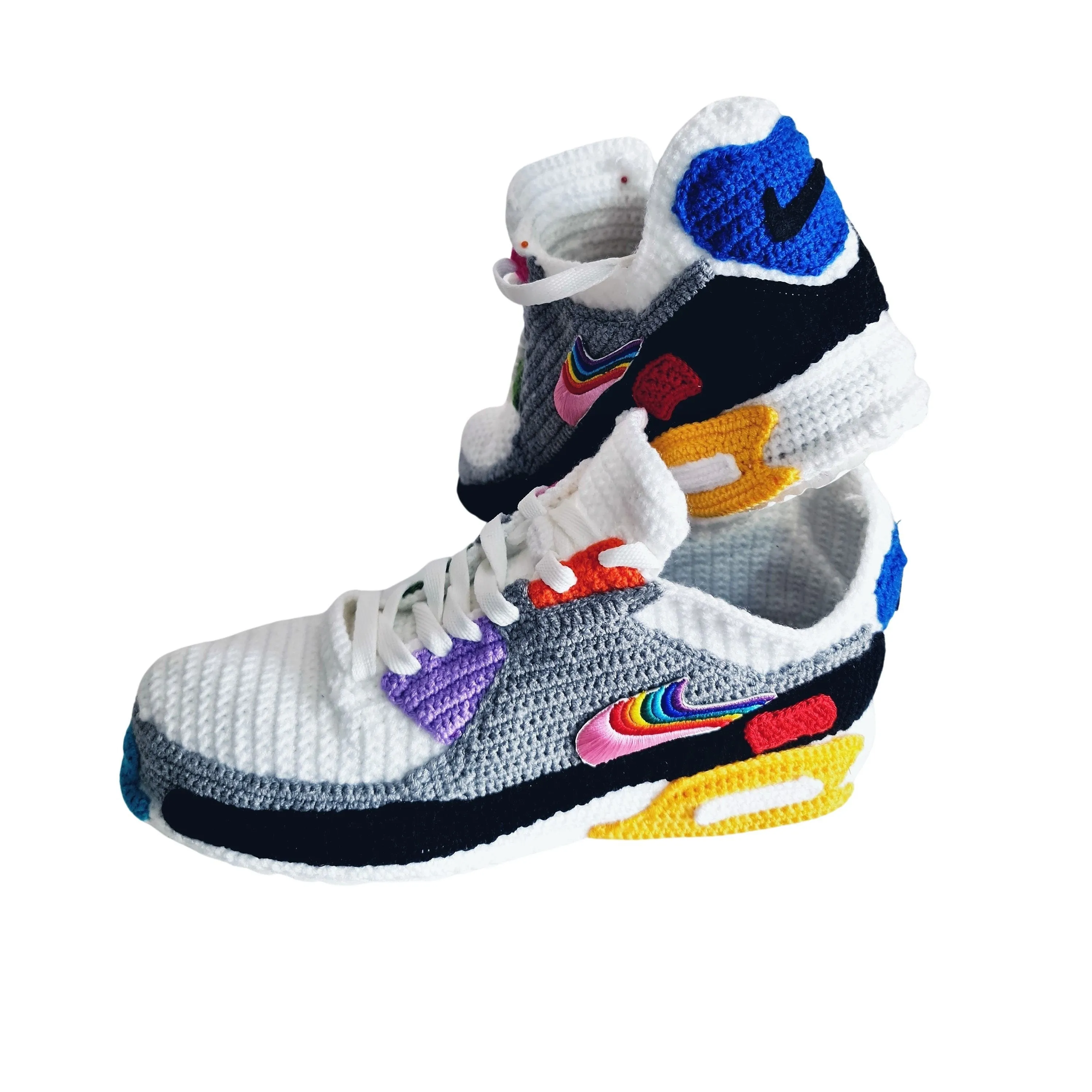 Air Max Plus 90 BeTrue Rainbow Sneakers Slippers Custom Shoes