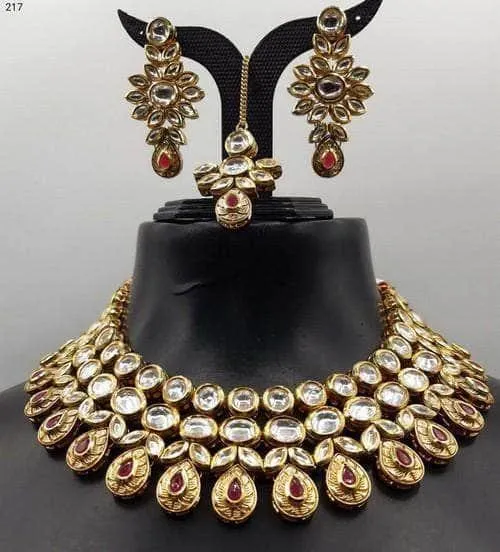 Antique Drop Choker Set