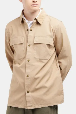 Barbour White Label Nico Heavy Washed Overshirt (Sand)