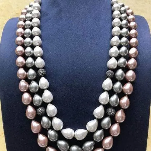 Baroque Layered Necklace