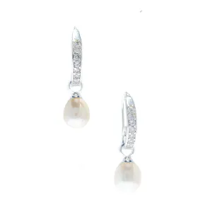 Broome Starry Night Pearl Earrings White