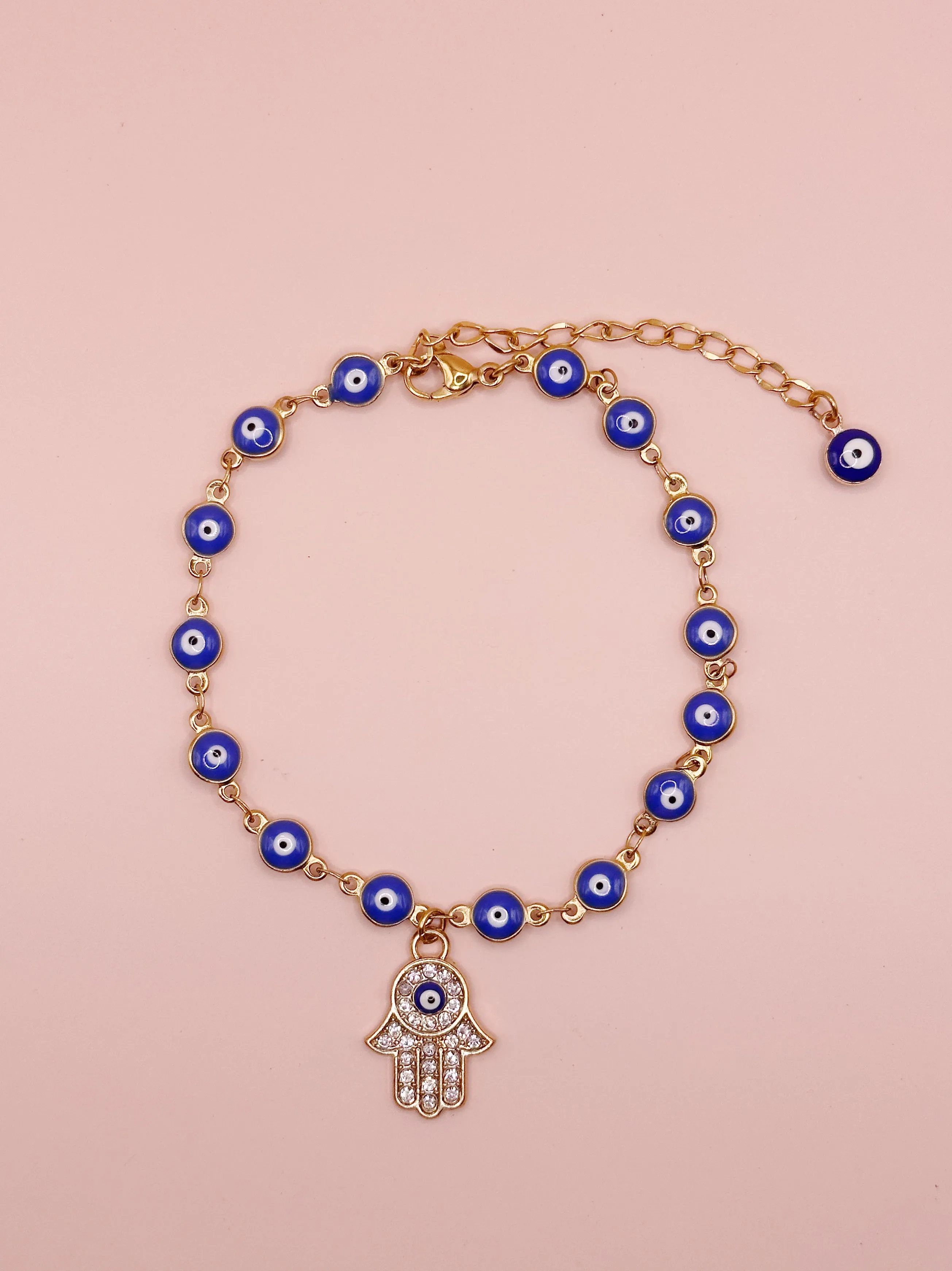 Calliope Hamsa Anklet