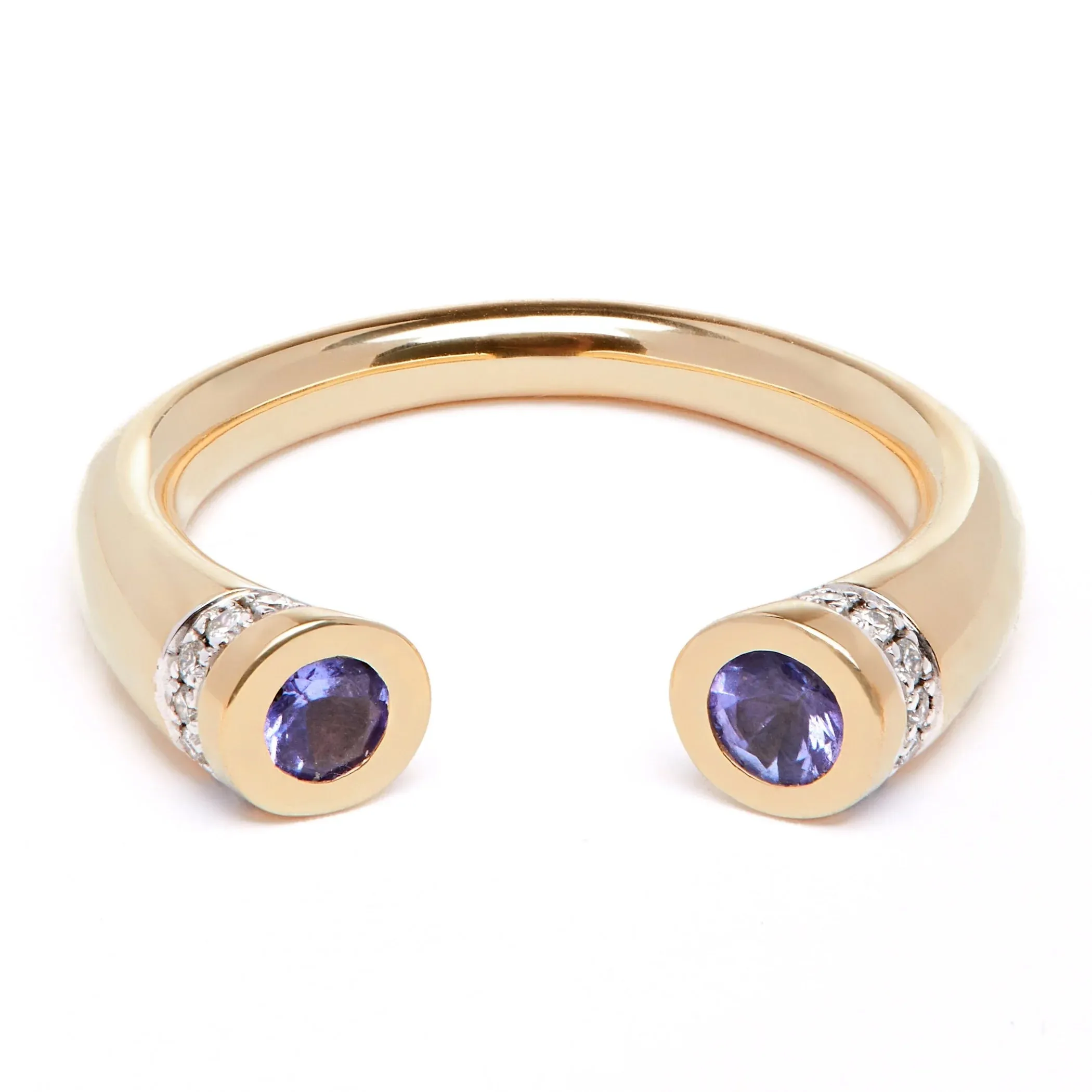 Chete Ring - Tanzanite and Diamond