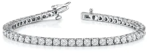 Classic Brilliant cut Diamonds "Tennis" Bracelet