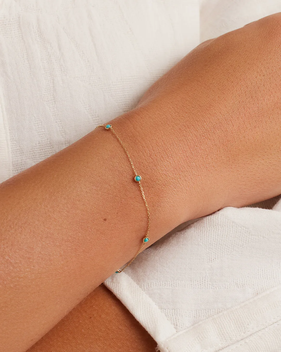 Classic Five Turquoise Bracelet