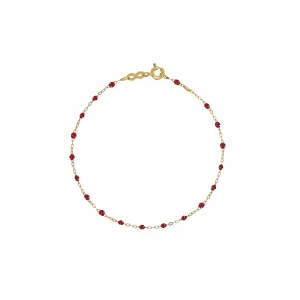 Classic Gigi Bracelet in Bordeaux