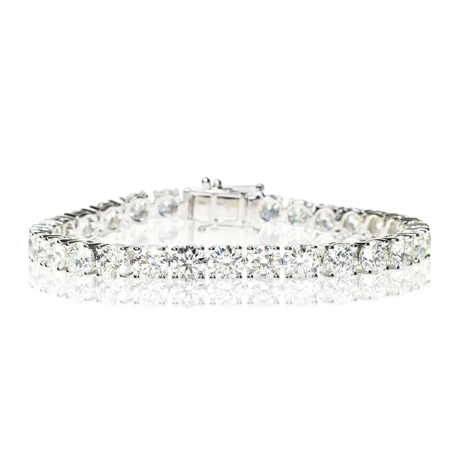 Classic Tennis Bracelet with 5mm diamonds