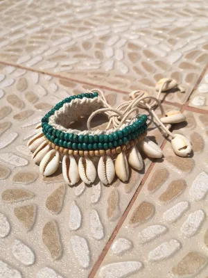 Cowrie Shell Anklet Cuff