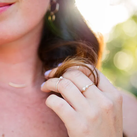 Dainty Dot Rings