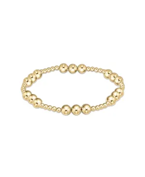 Enewton - Classic Joy Pattern 5mm Bead Bracelet - Gold