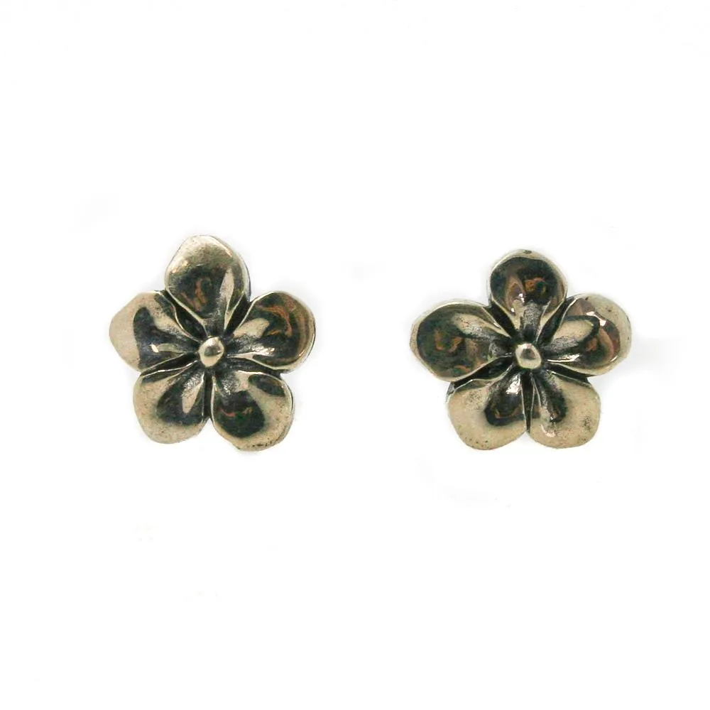 Frangipani Studs Oxide Detail