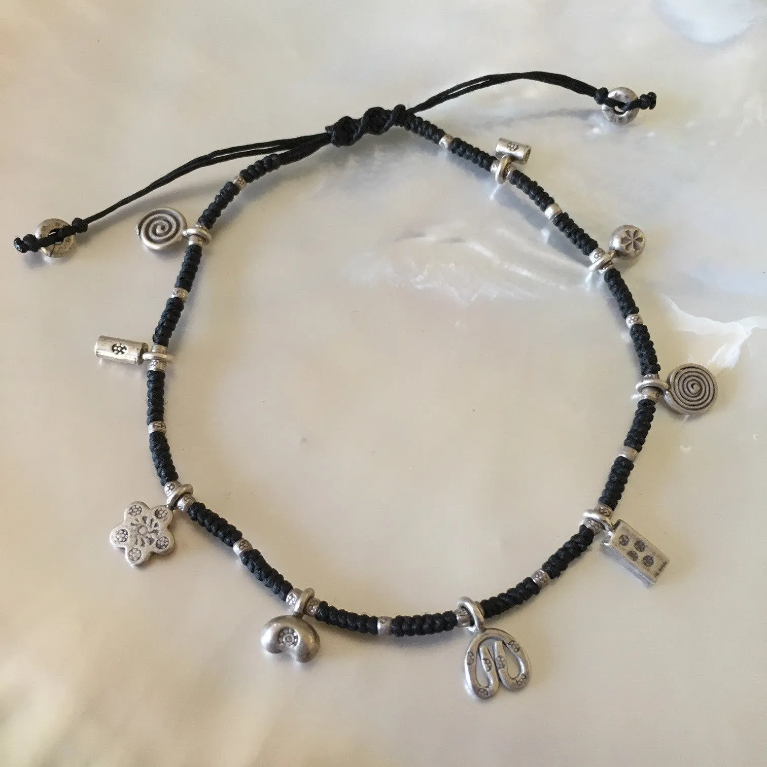 Hilltribe Charm Anklet - VAK101