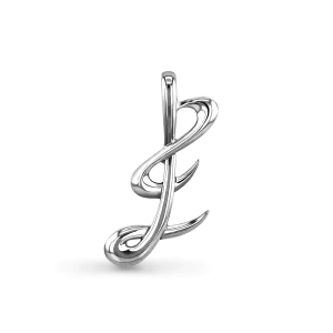 Initial E Love Letter Pendant