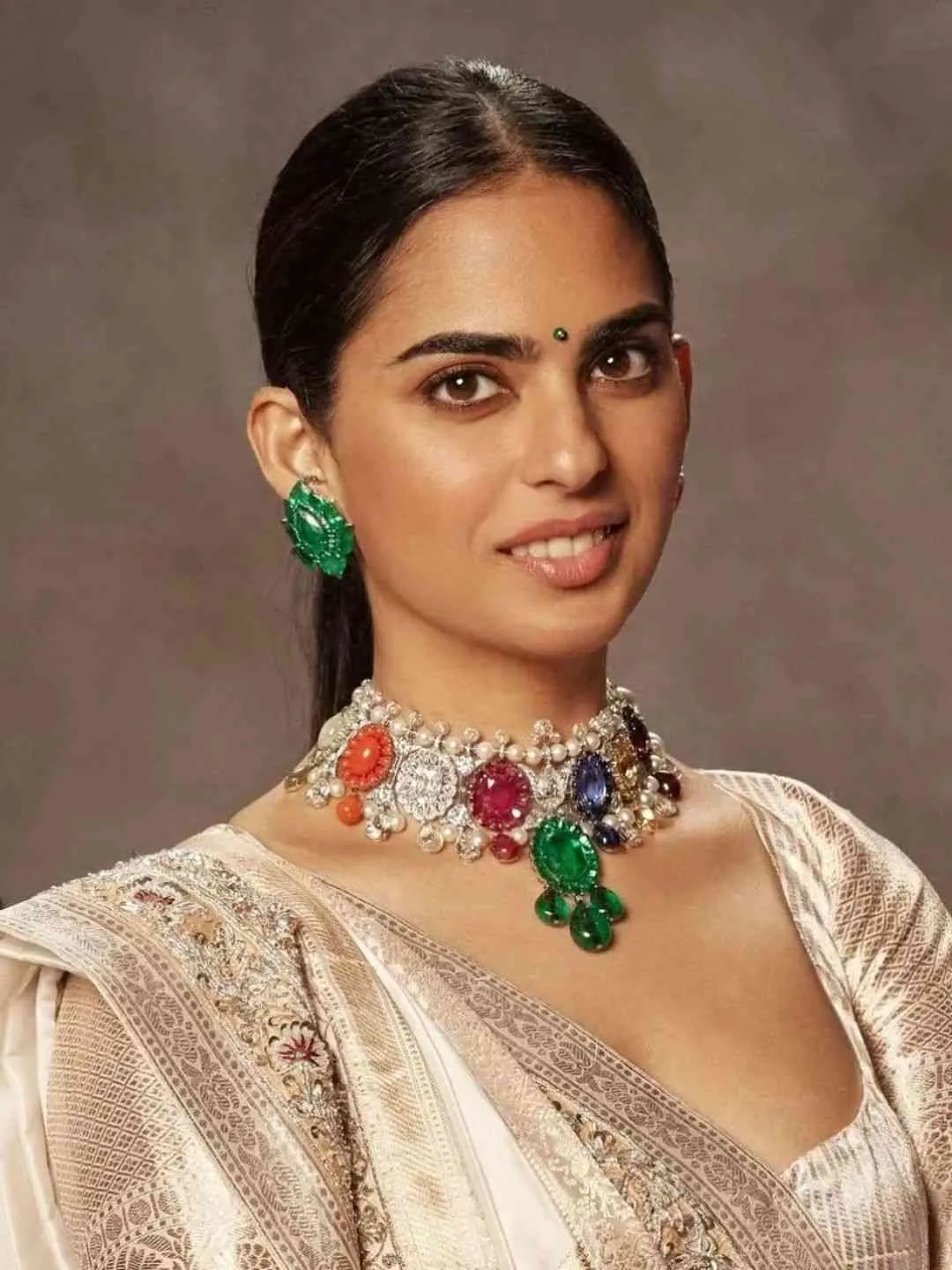 Isha Ambani Inspired Choker Necklace Set