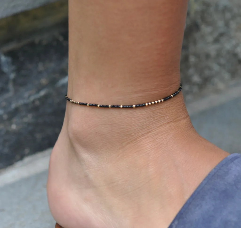 JUJU BEADED ANKLET