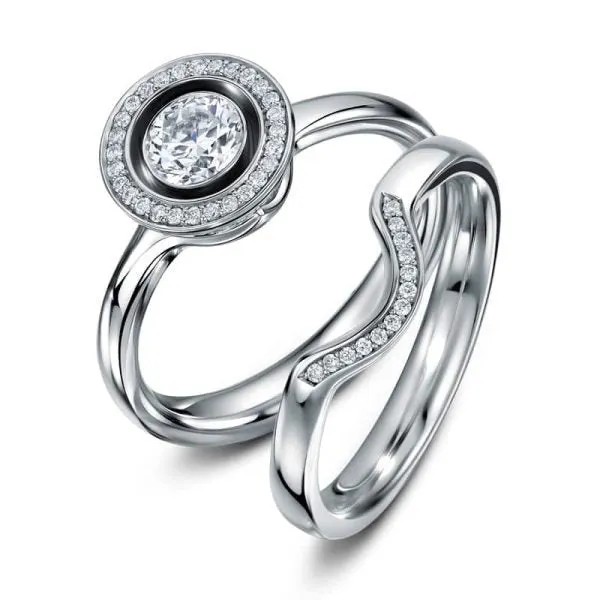 Lacuna Diamond wedding/eternity ring