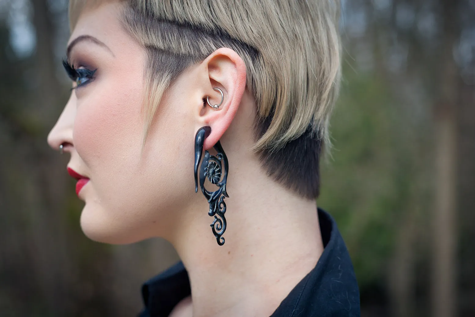 Lush Earrings - Horn