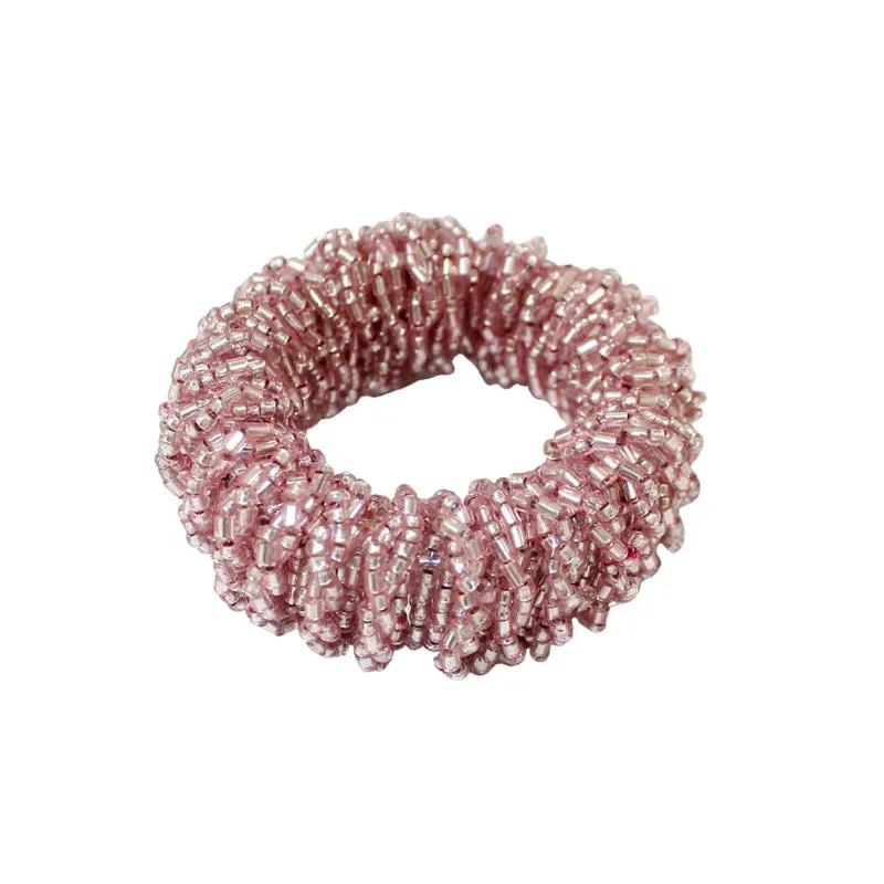 Modern Beaded Napkin Rings for Contemporary Charm | Set of 6