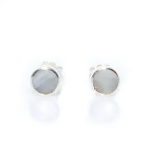 Mother of Pearl Studs 6mm