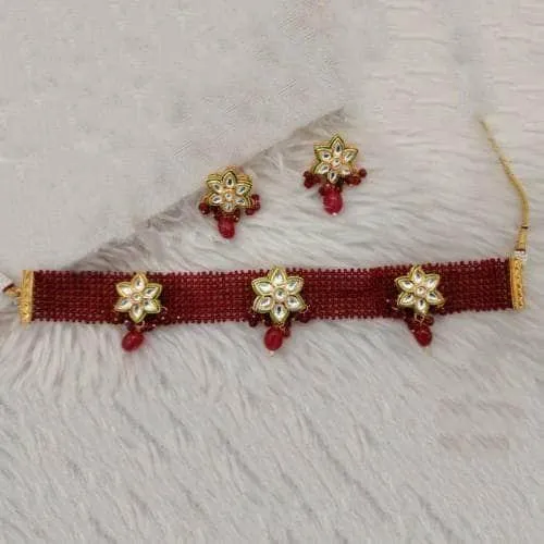 Patwa Star Necklace Set