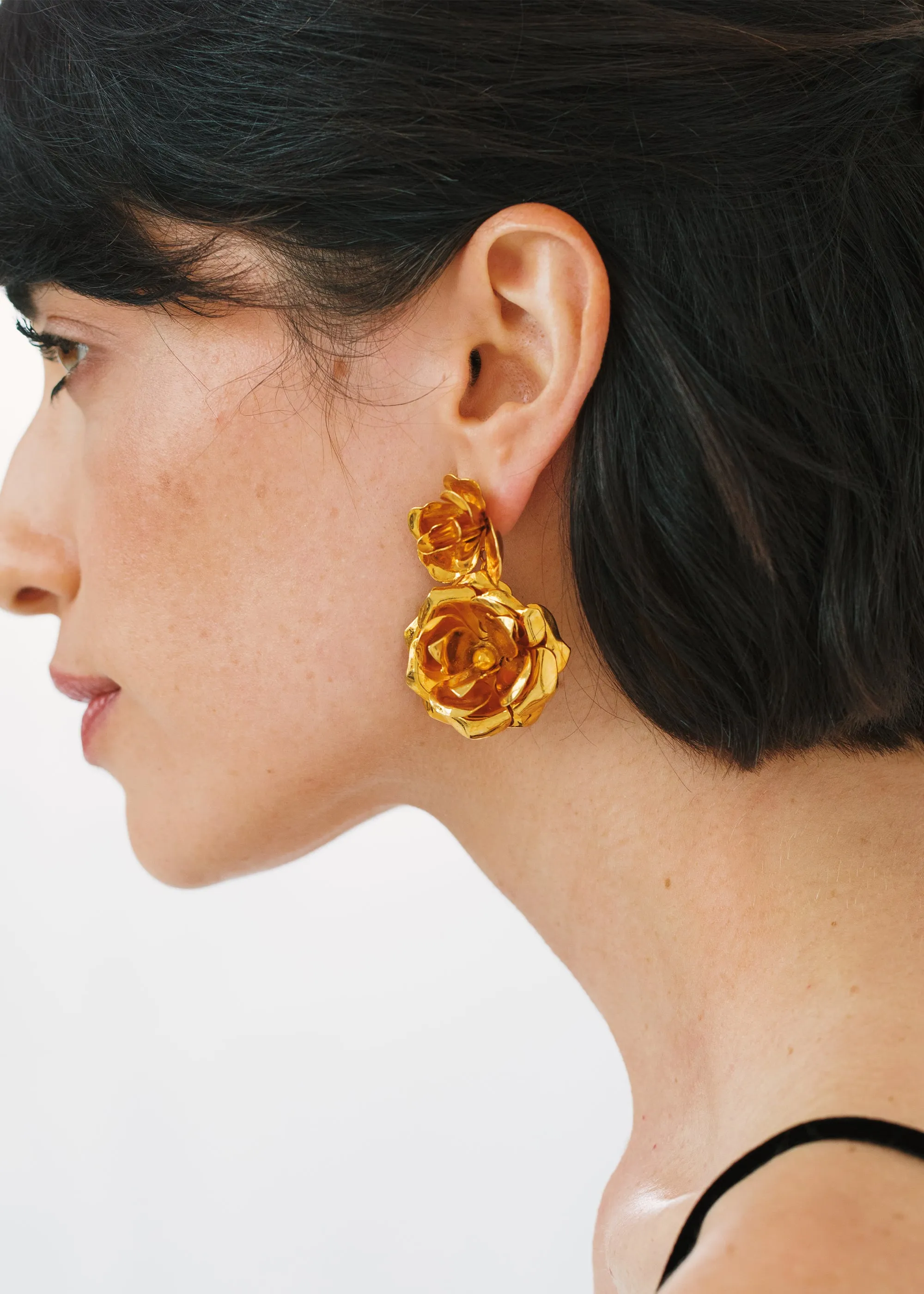 Rosie Earrings -- Gold