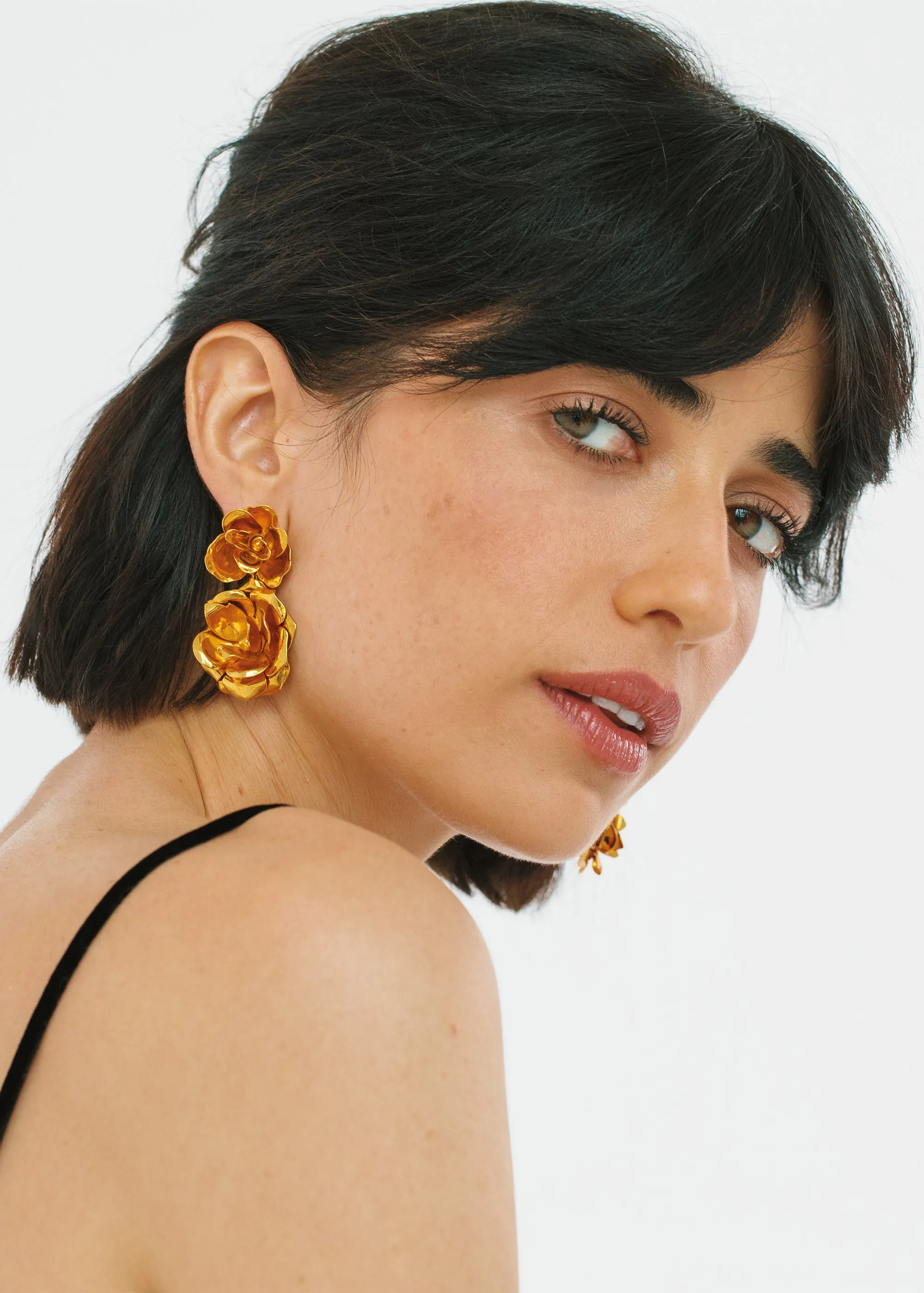 Rosie Earrings -- Gold