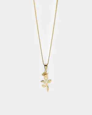 Saint Morta Rose Pendant Gold