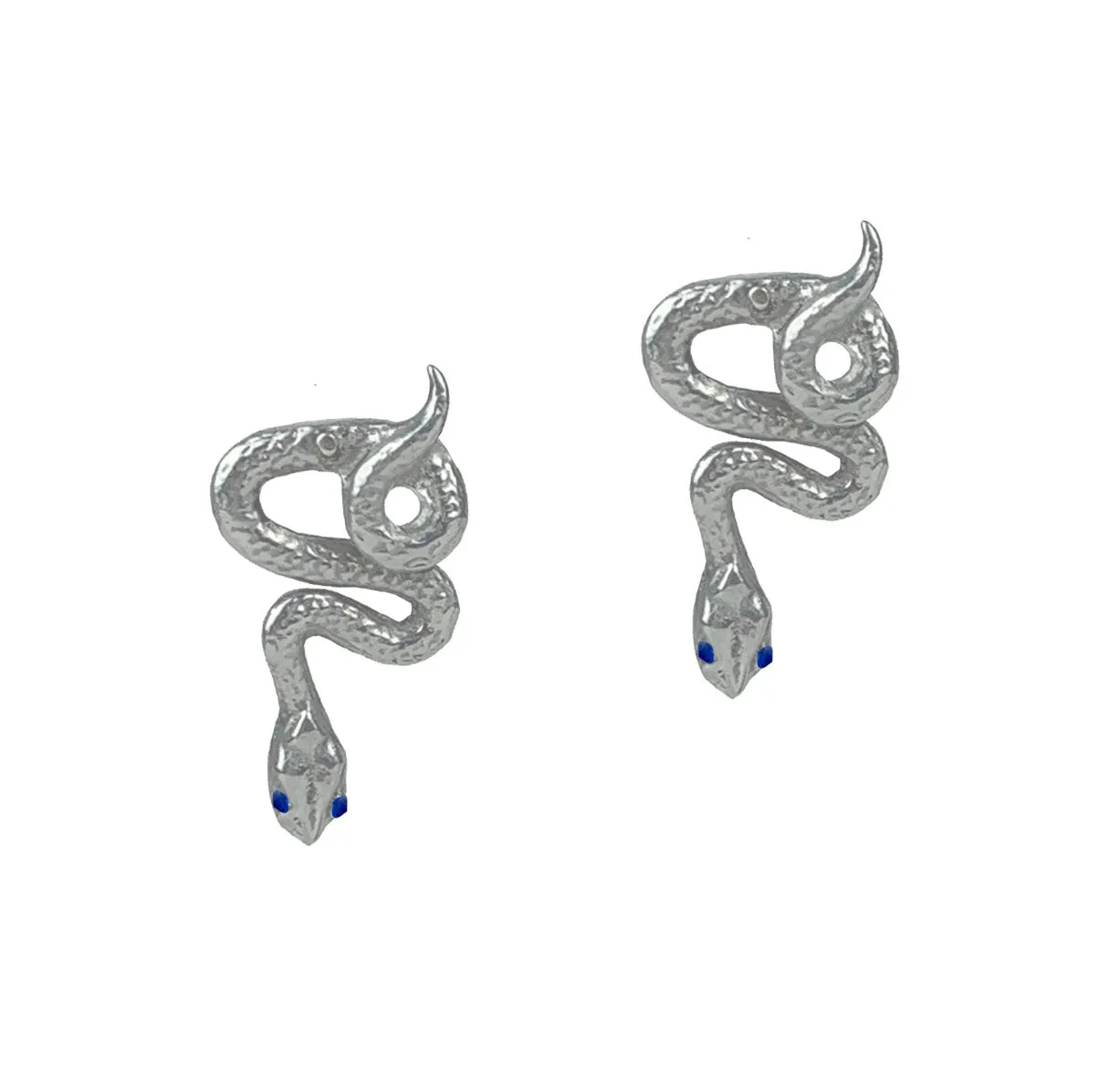 SAPPHIRE SNAKE EARRINGS   BANGLE SET (reg. $360) - ONE AVAILABLE