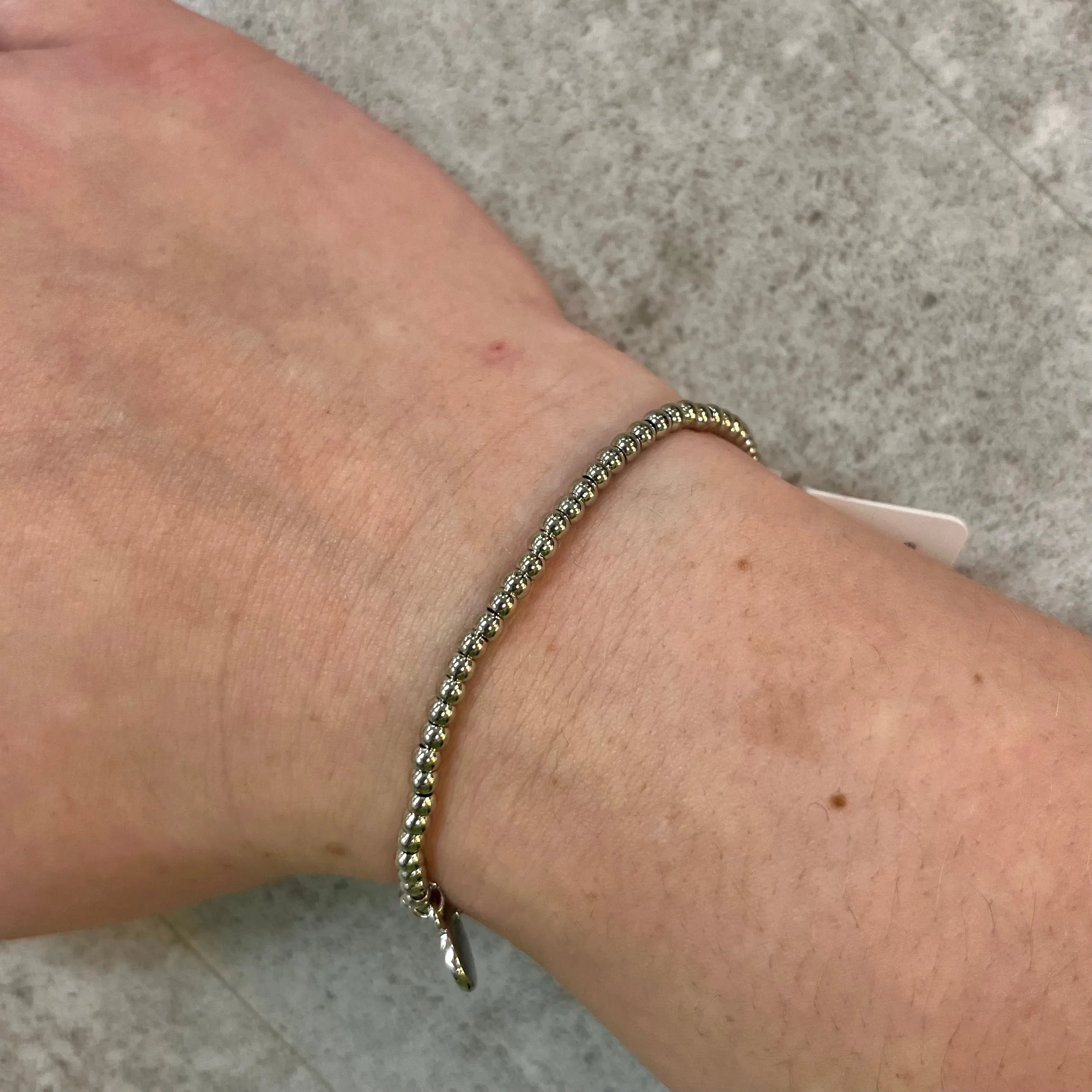 Silver Ball Bracelet