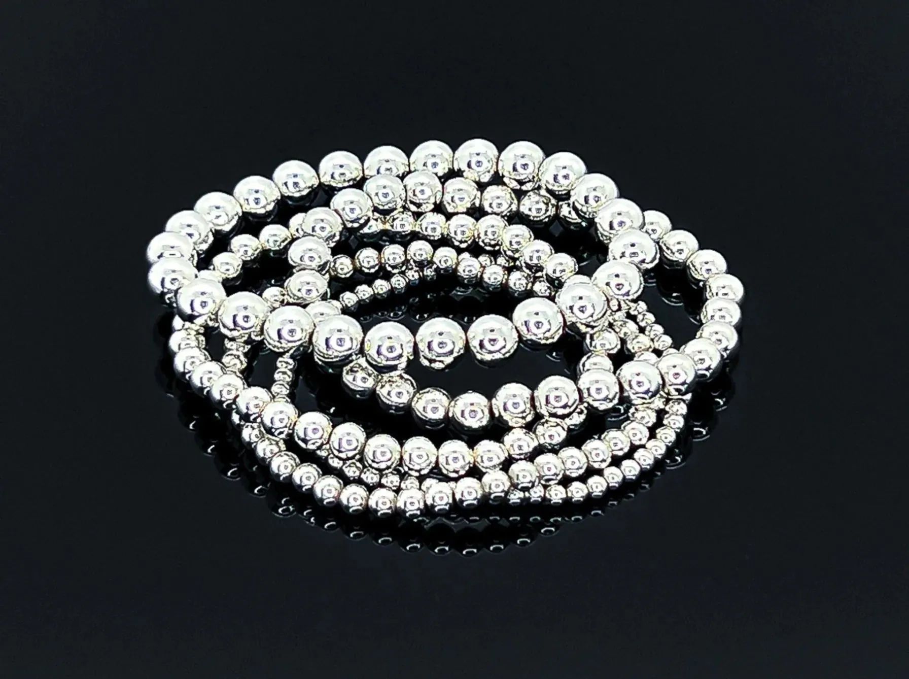 Silver Ball Bracelet