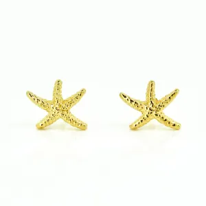 Starfish Studs Gold