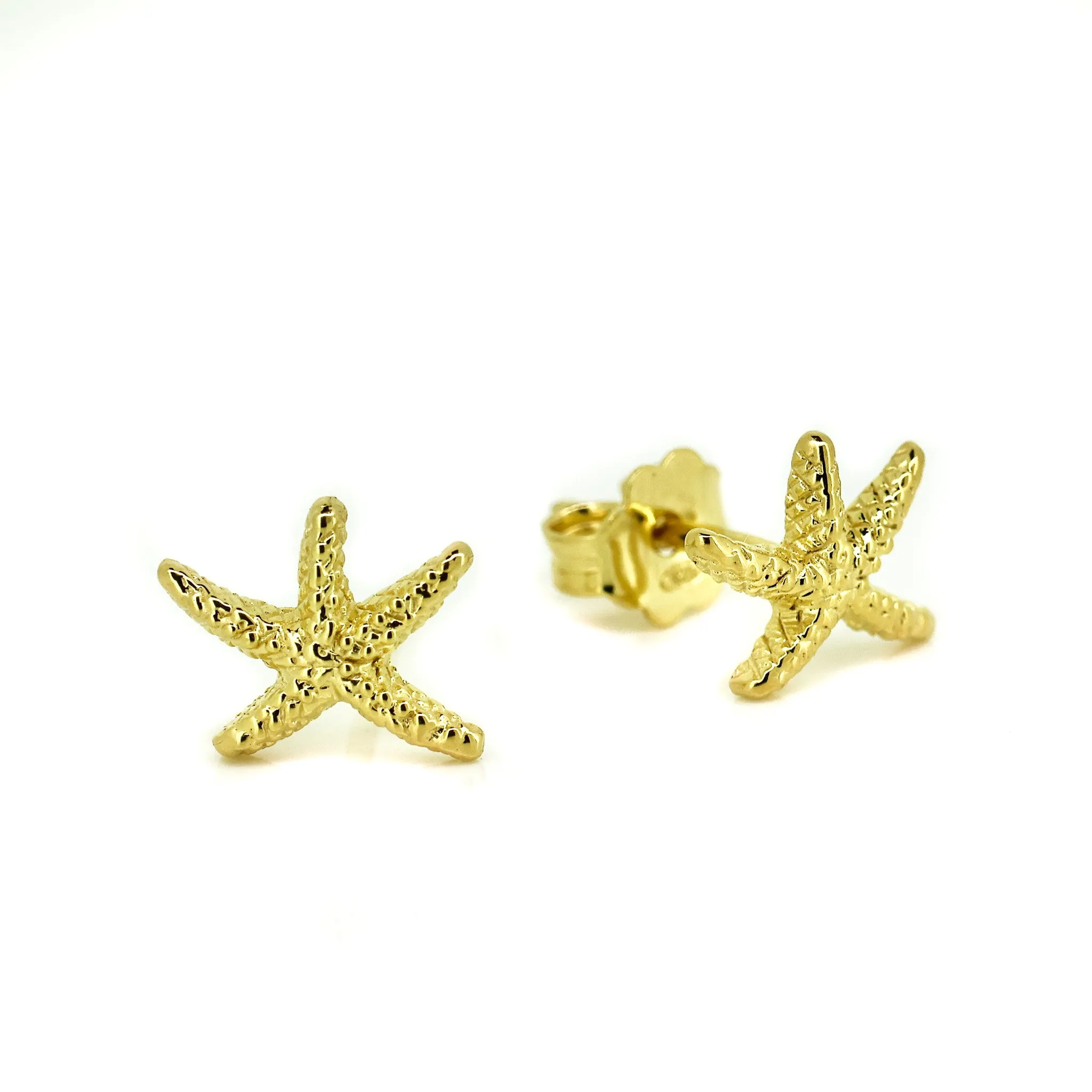 Starfish Studs Gold