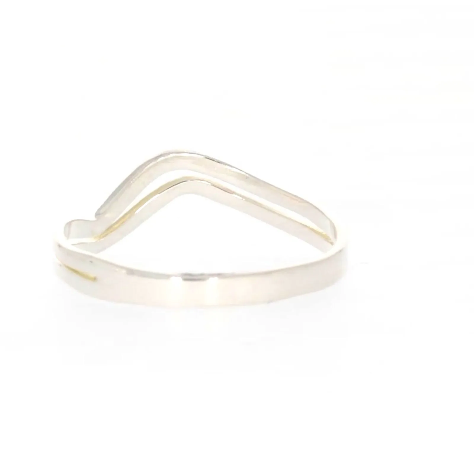 Sterling Silver Wave Ring