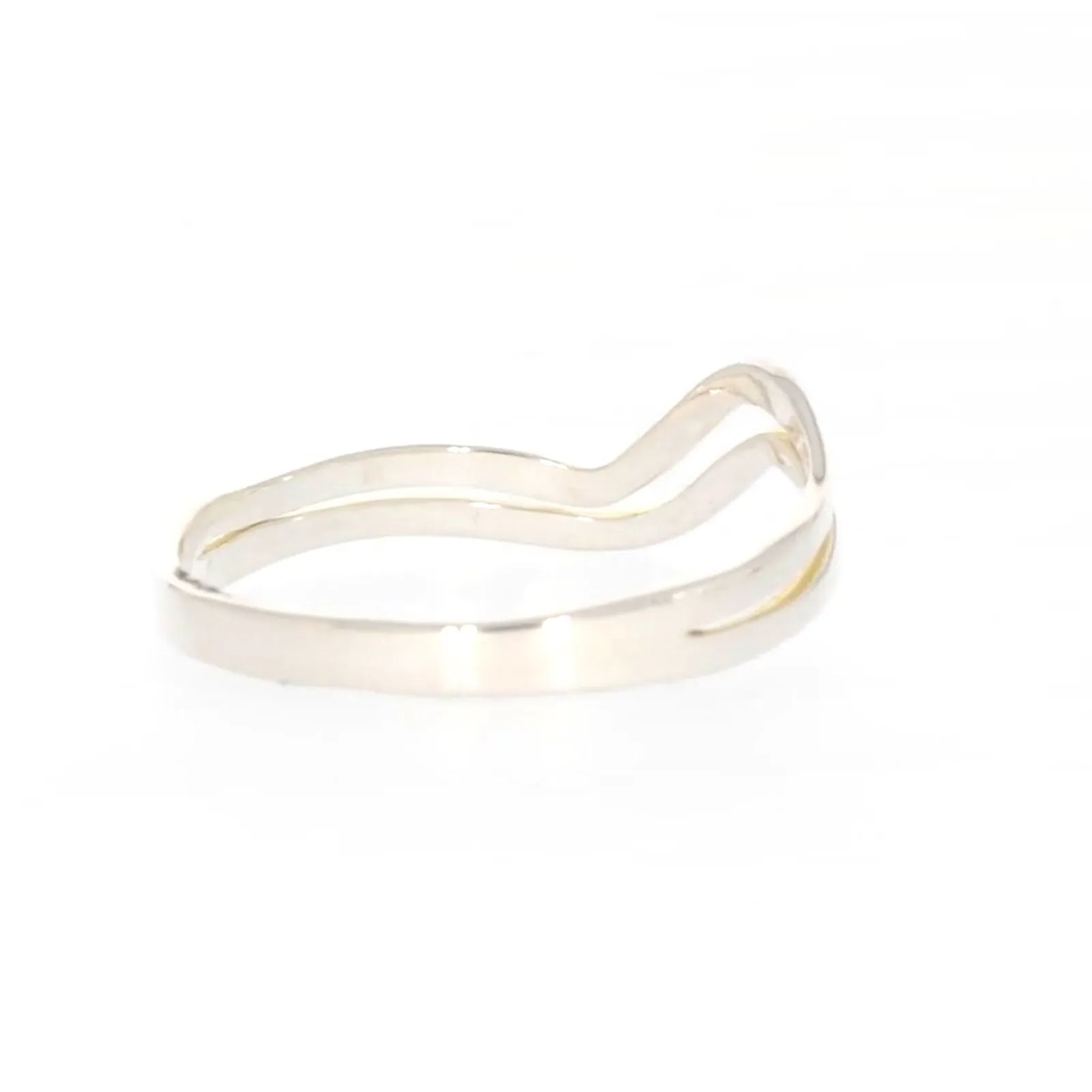 Sterling Silver Wave Ring