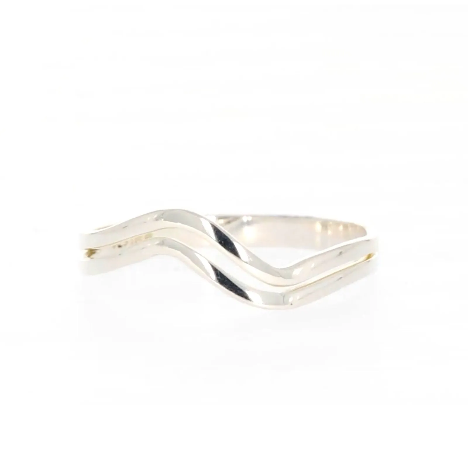 Sterling Silver Wave Ring