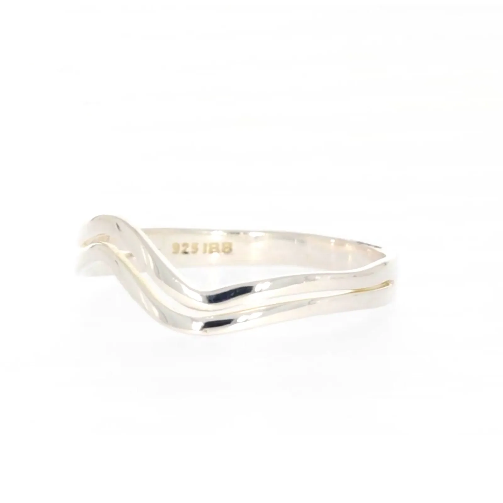 Sterling Silver Wave Ring