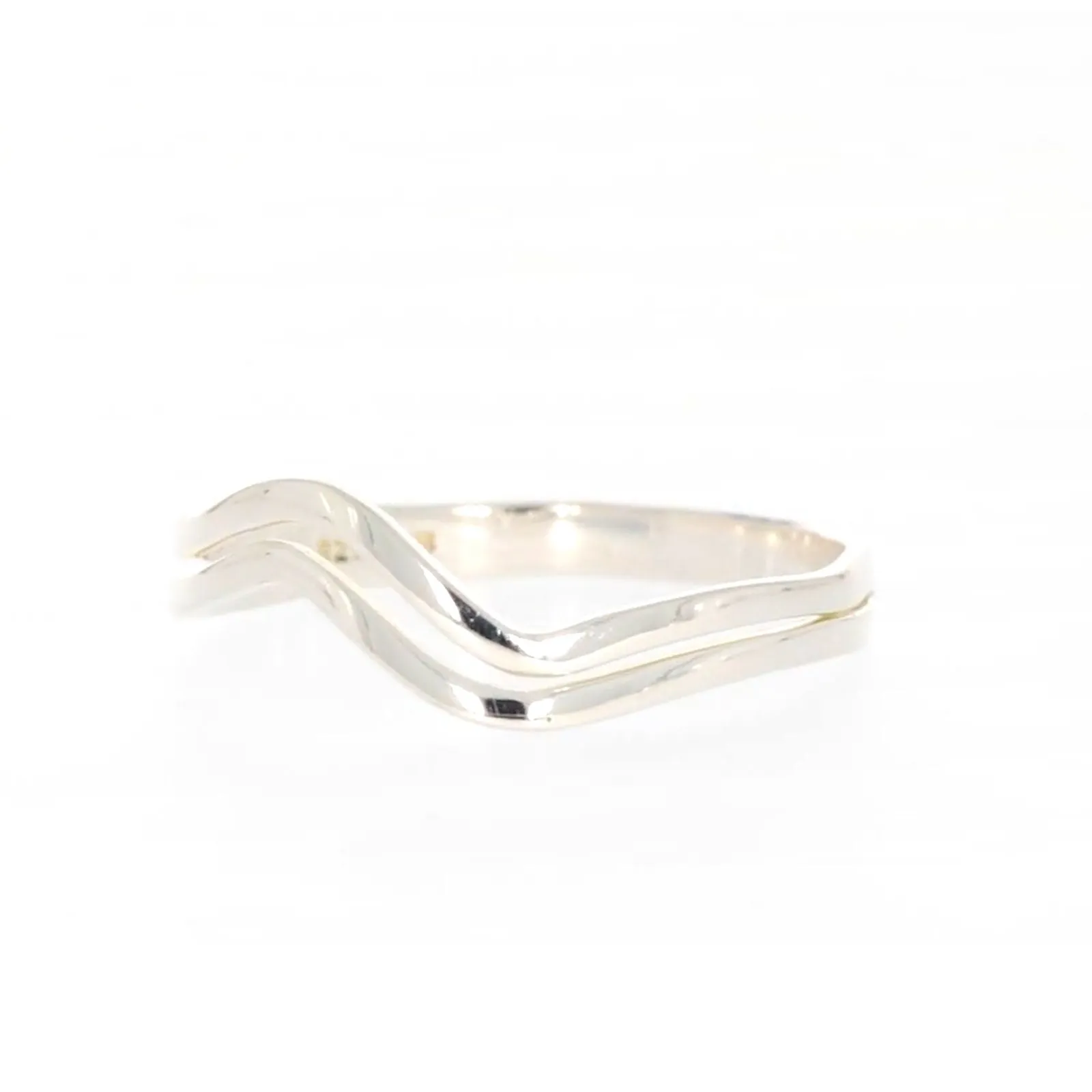 Sterling Silver Wave Ring