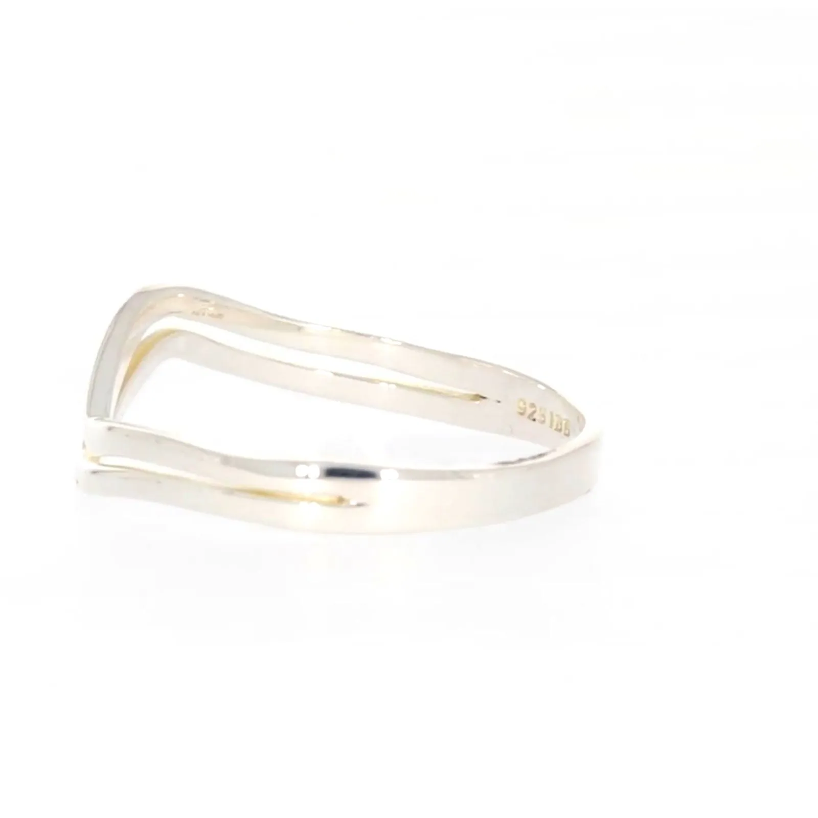 Sterling Silver Wave Ring