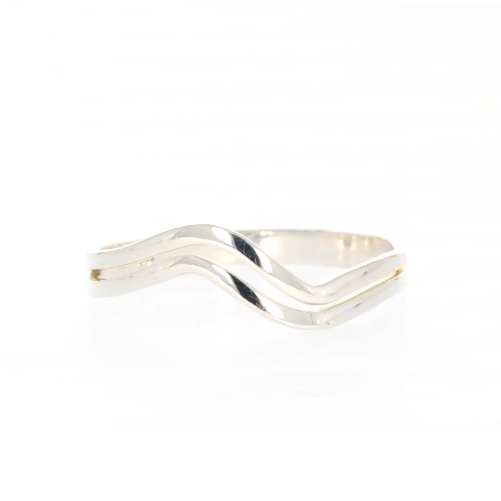 Sterling Silver Wave Ring