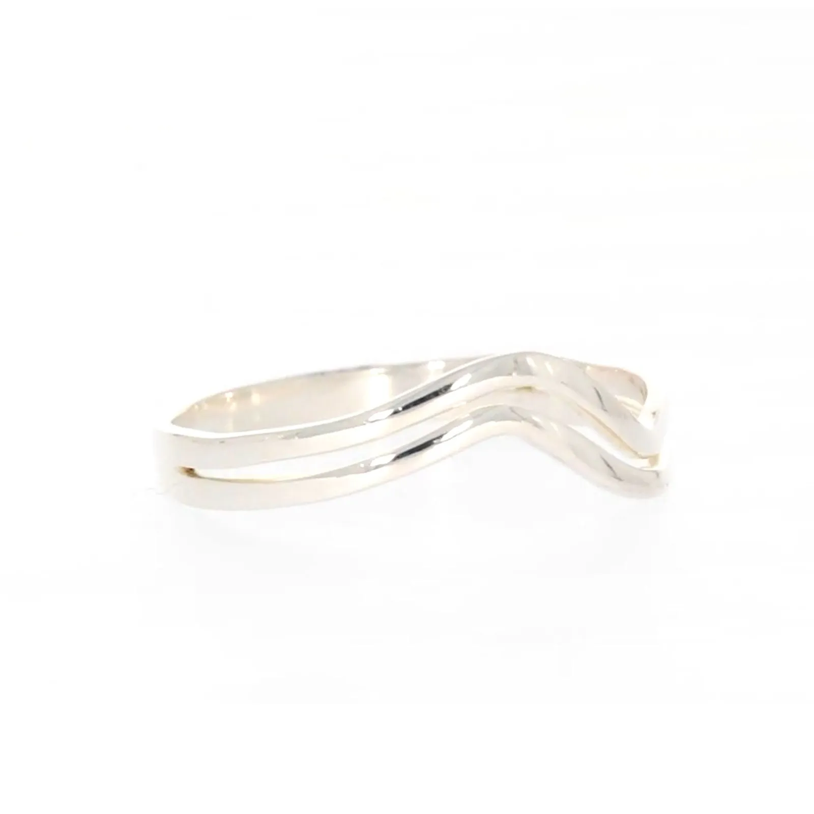 Sterling Silver Wave Ring