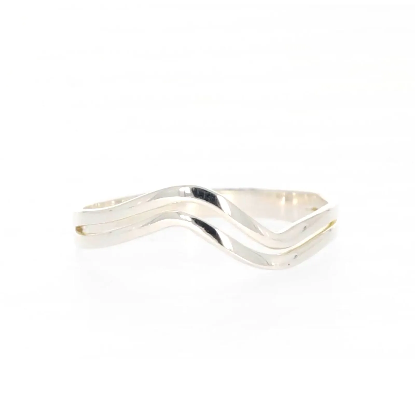 Sterling Silver Wave Ring