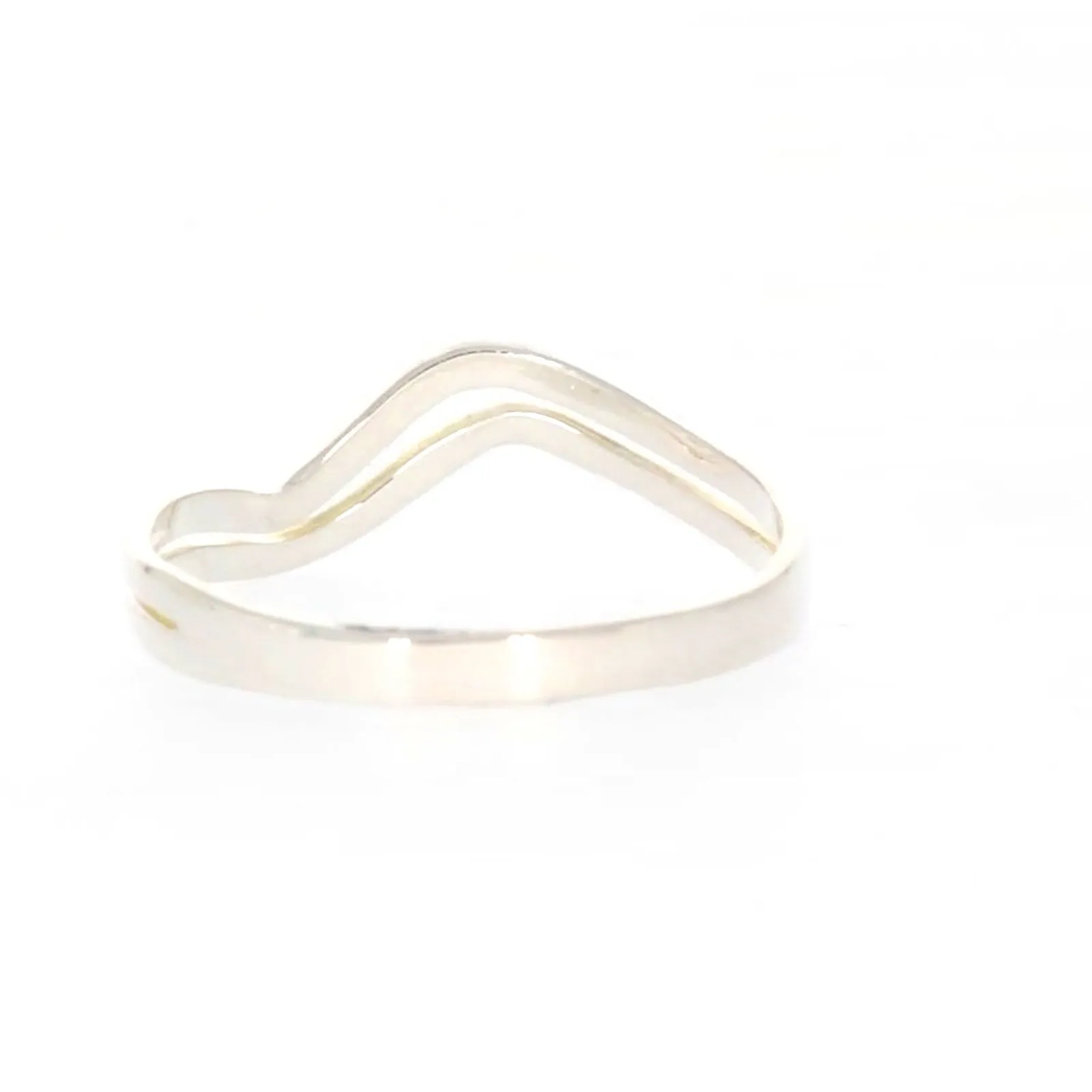 Sterling Silver Wave Ring