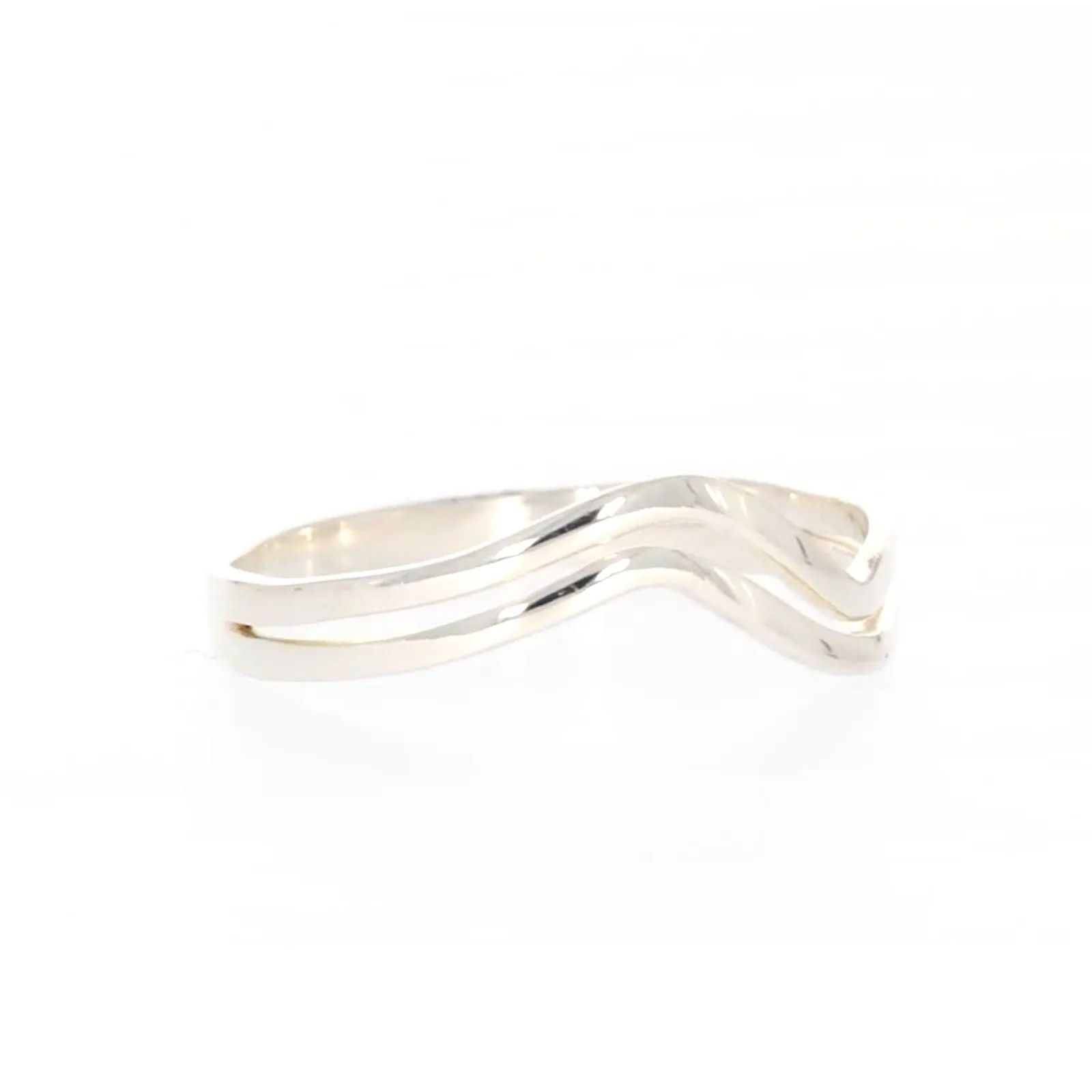 Sterling Silver Wave Ring