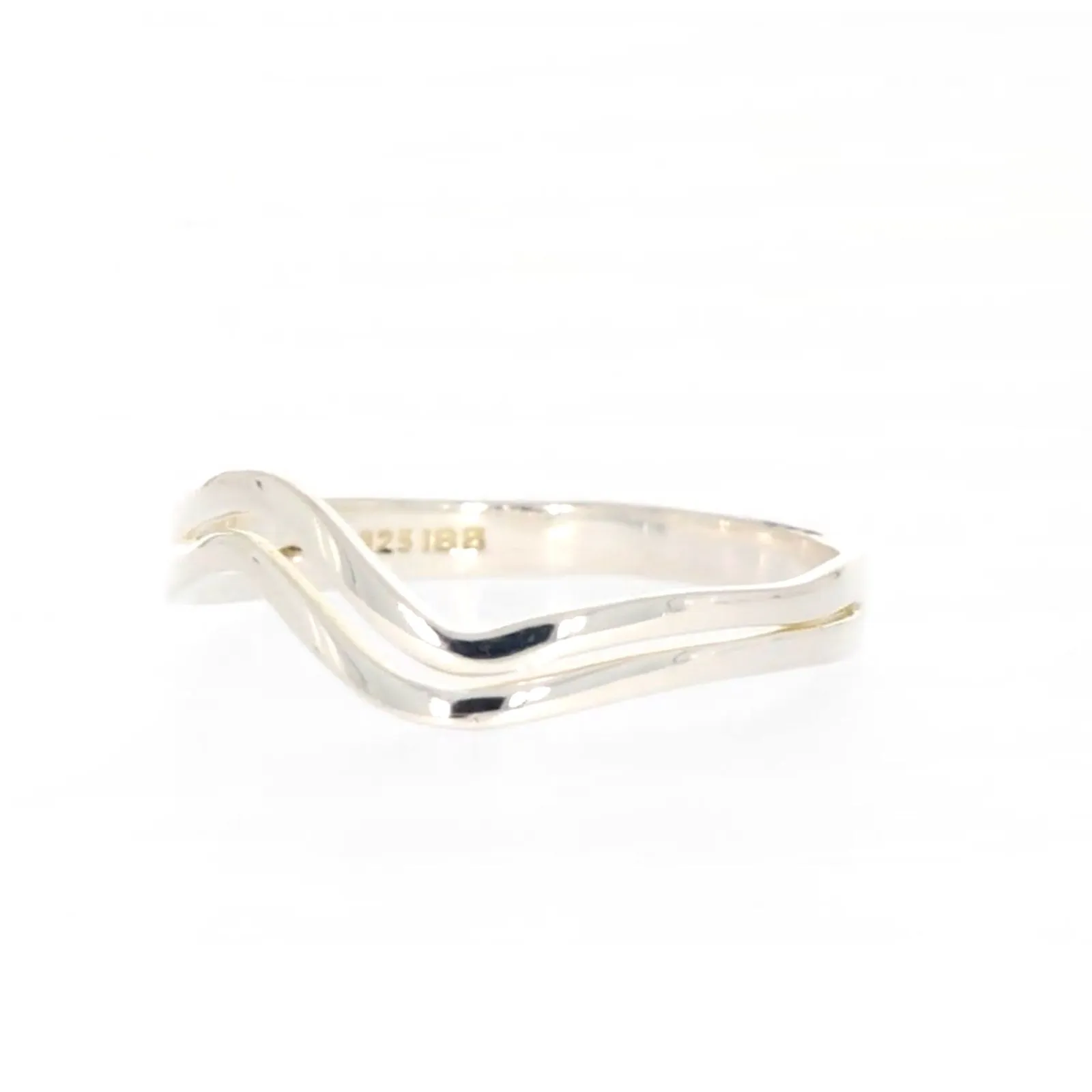 Sterling Silver Wave Ring