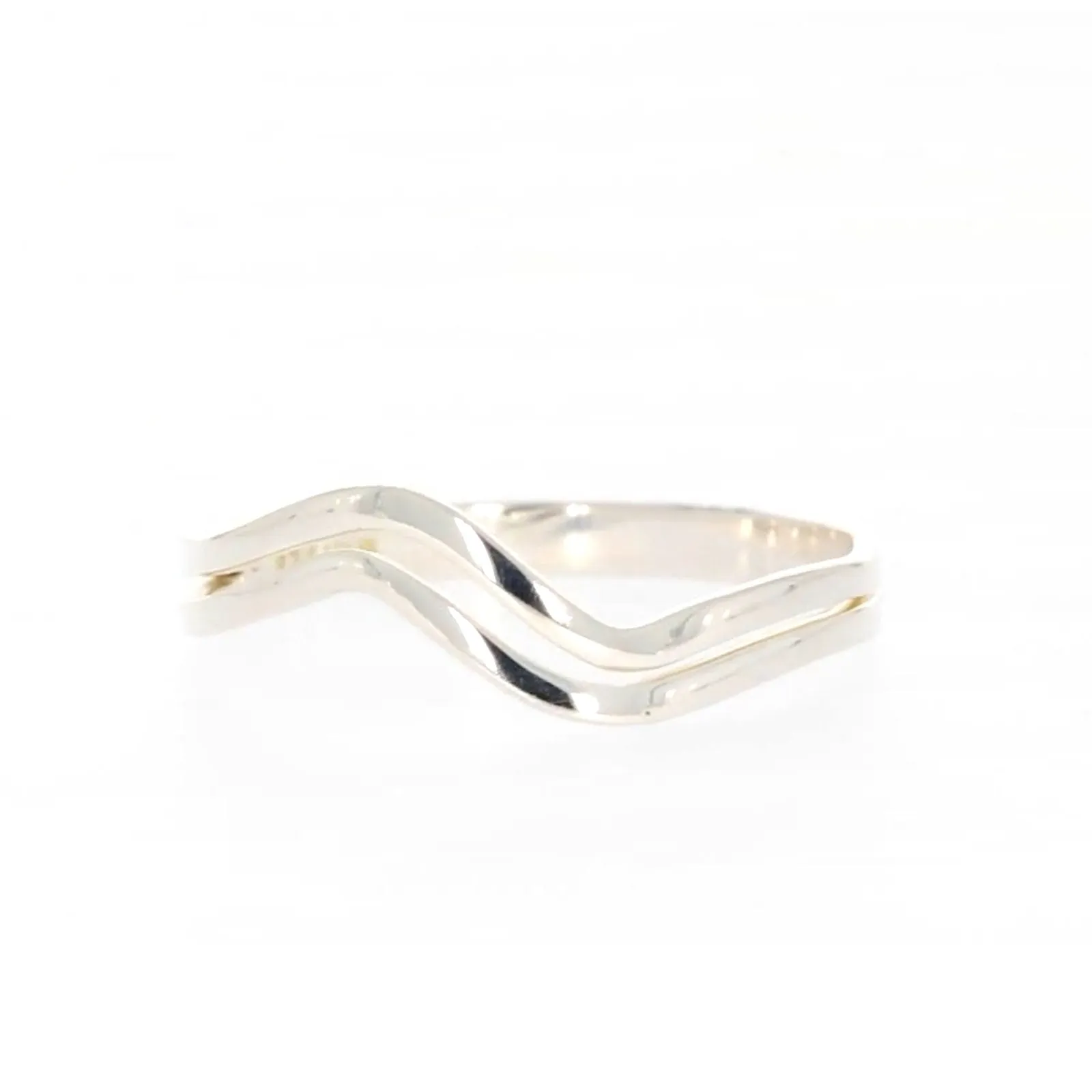 Sterling Silver Wave Ring