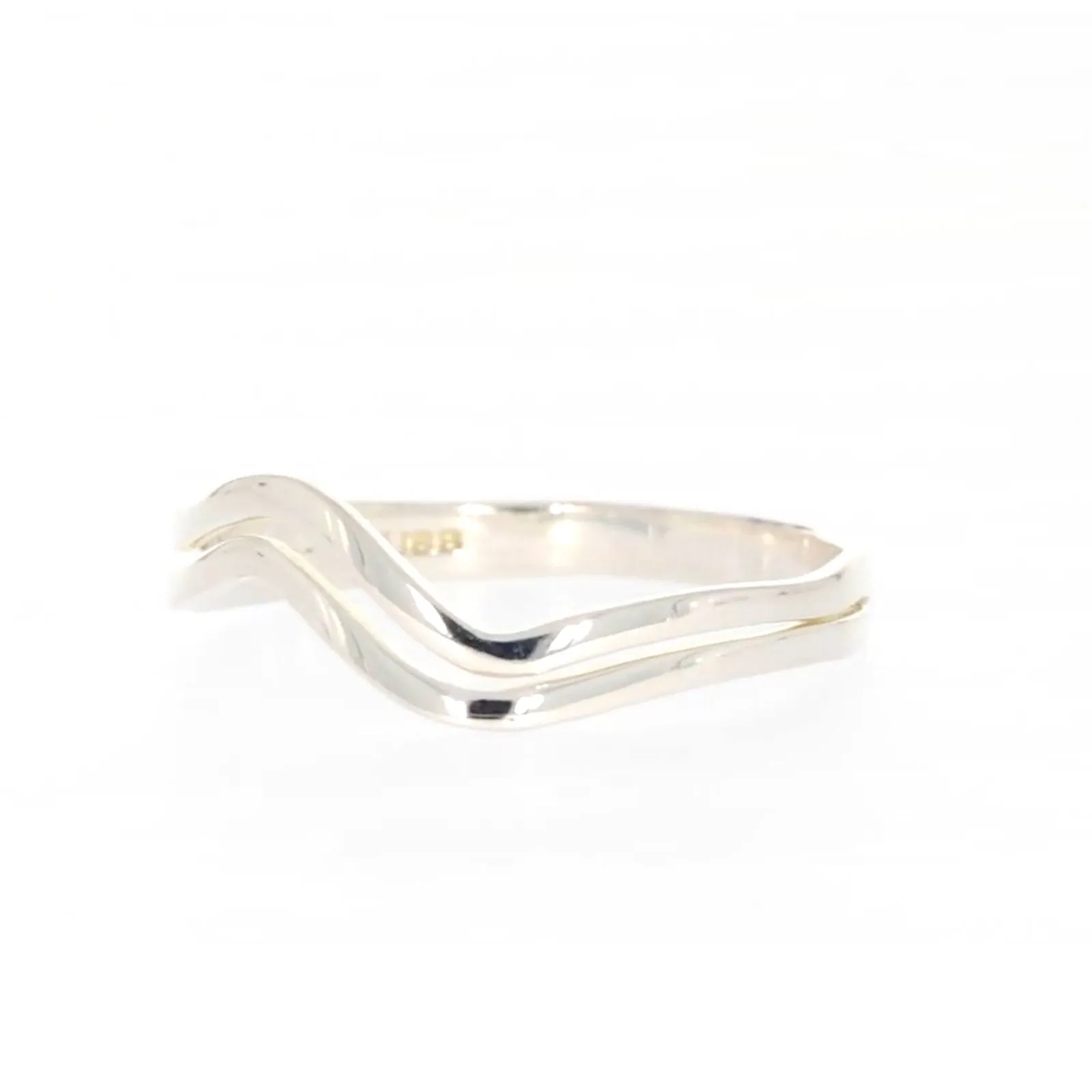 Sterling Silver Wave Ring