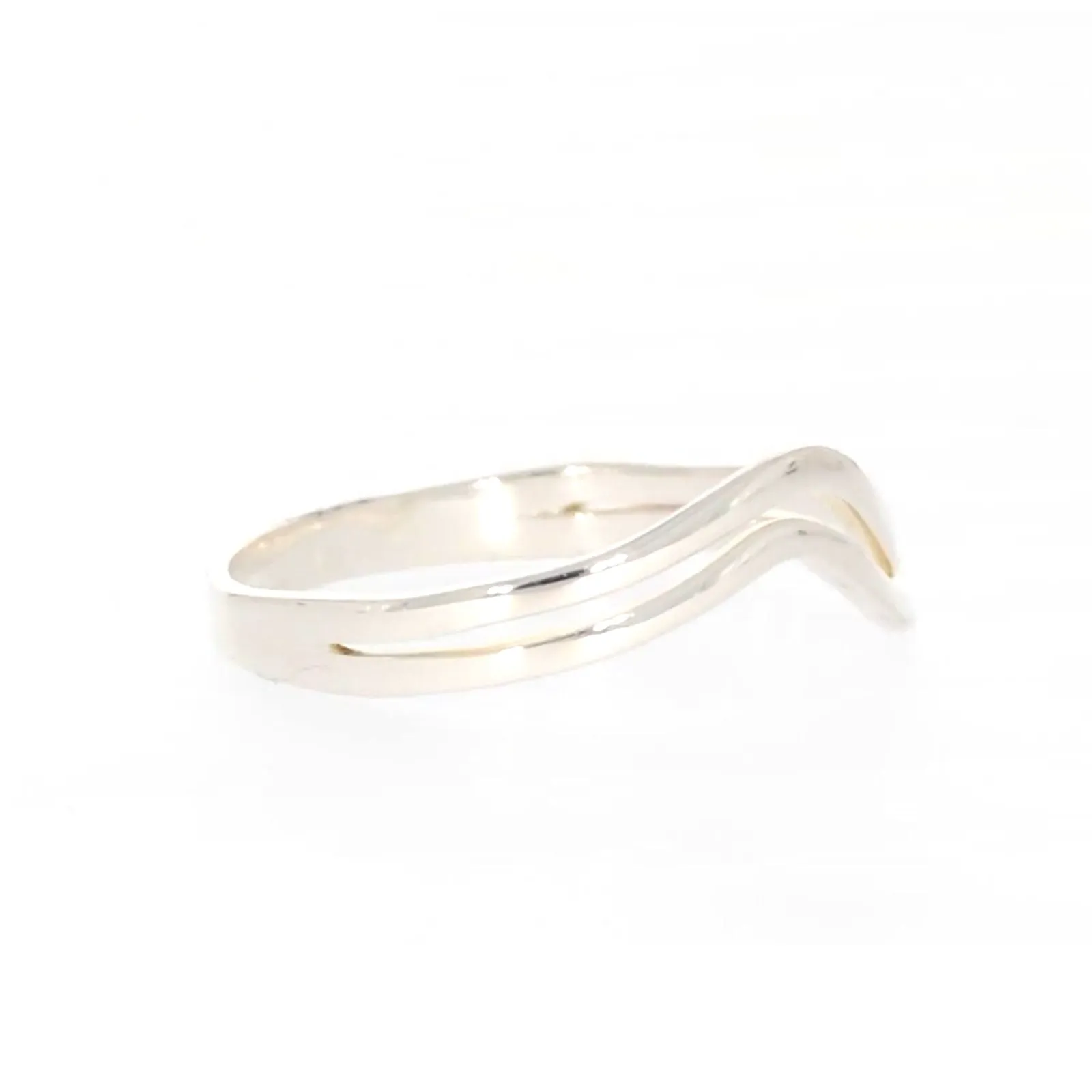 Sterling Silver Wave Ring