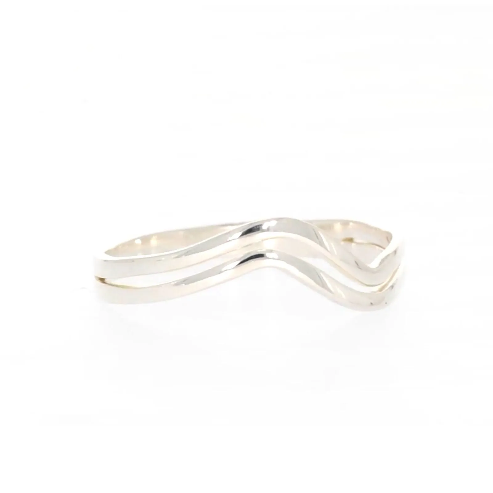 Sterling Silver Wave Ring