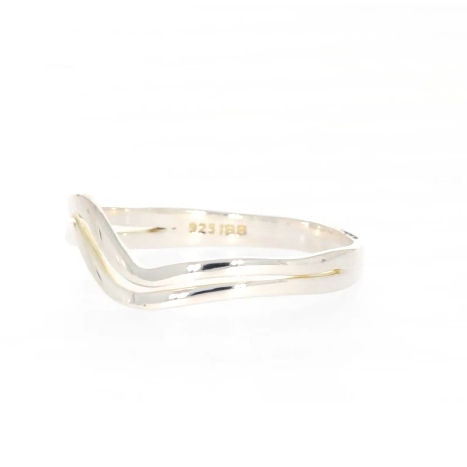 Sterling Silver Wave Ring