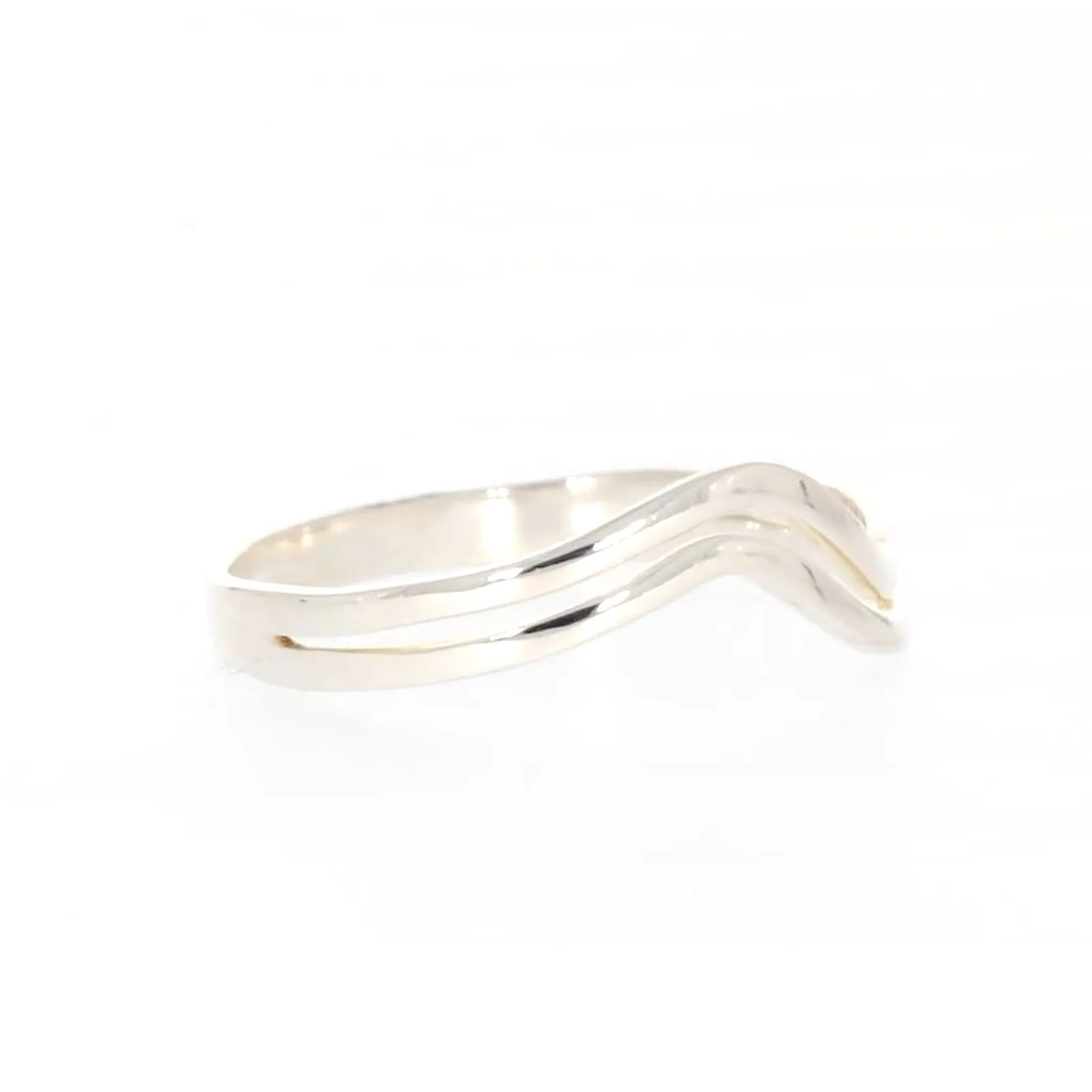 Sterling Silver Wave Ring